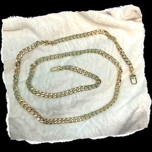 🍀48" Gold Tone Crossbody Bag Chain NWOT